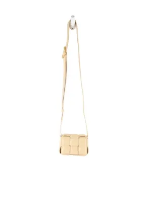 Bandoulière Cassette Padded en cuir