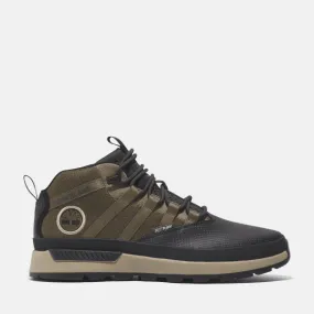 Baskets basses à lacets Euro Trekker pour homme en noir