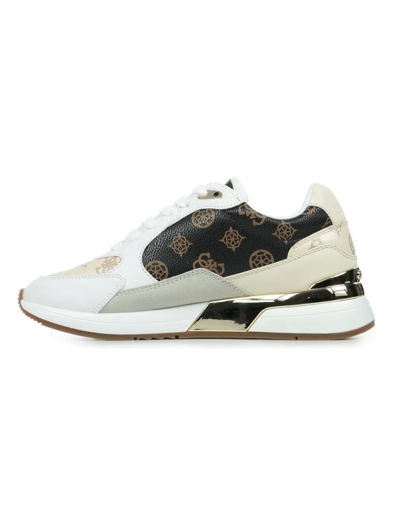 Baskets Guess Moxea - Blanc