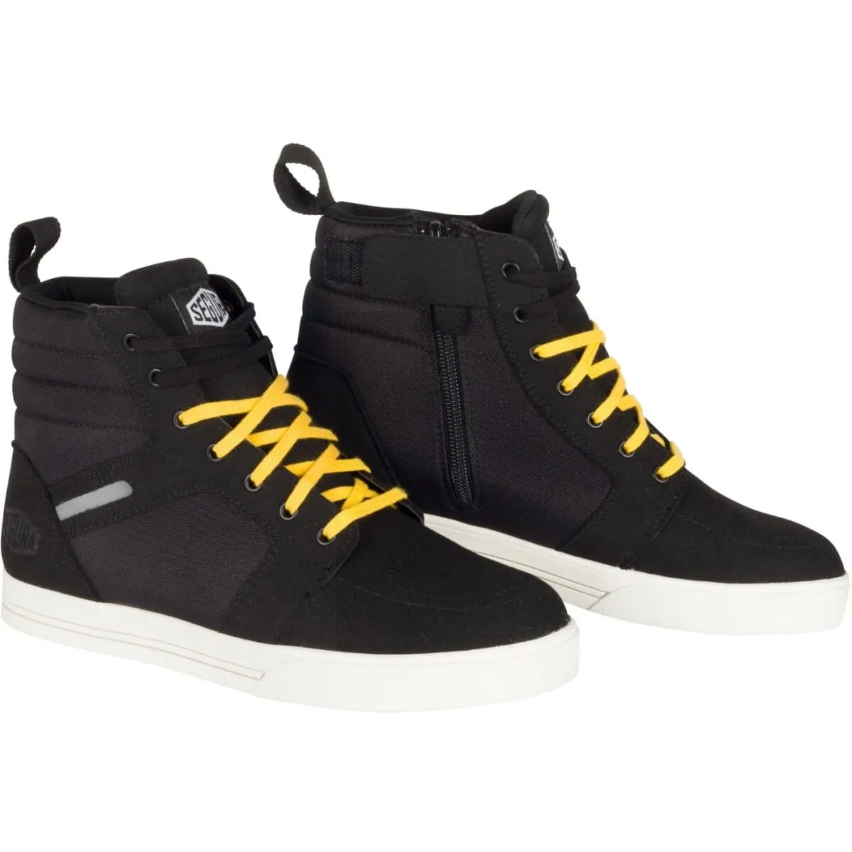 Baskets Segura Santana Noir Jaune - Baskets