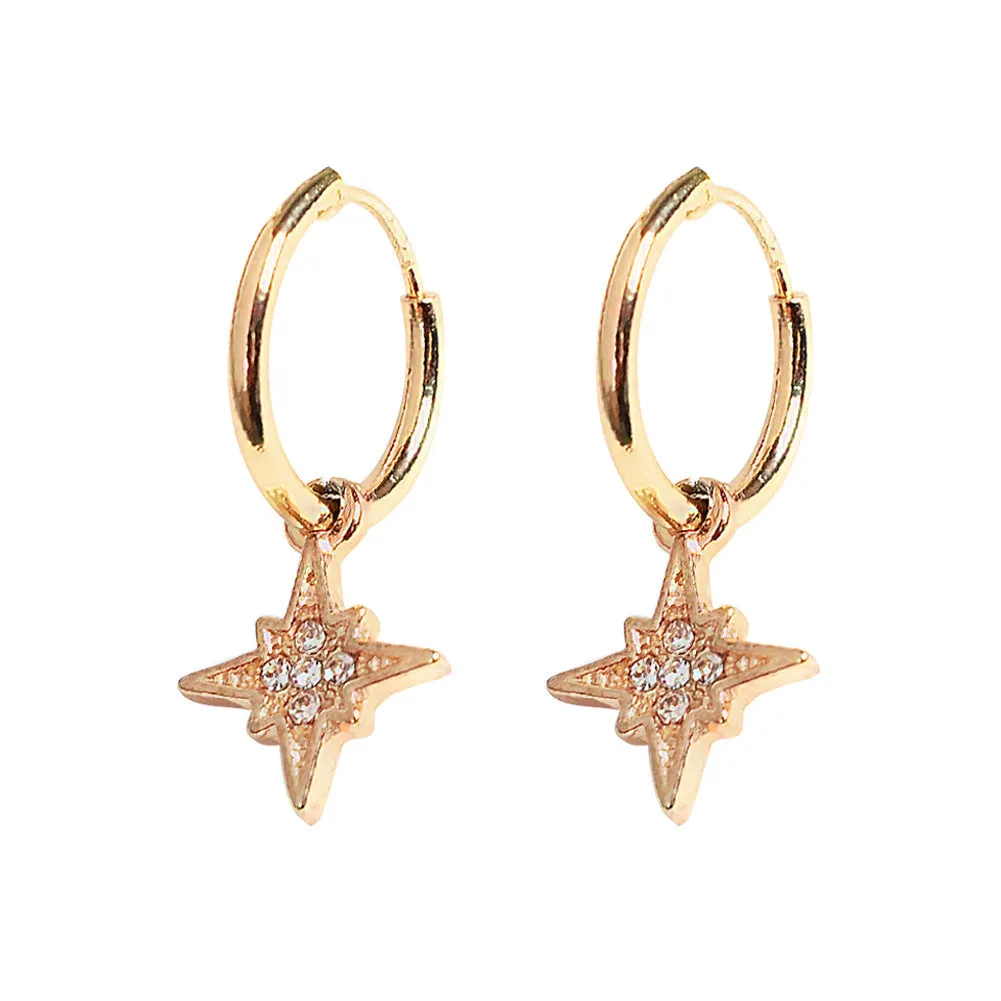 Boucles d'Oreilles Cercle Vintage