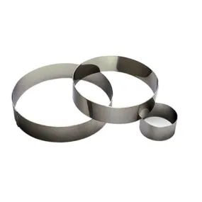 Cercle à mousse inox diamètre 14 cm Gobel 