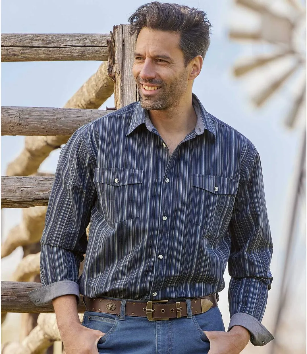Chemise en Popeline Montana Valley 