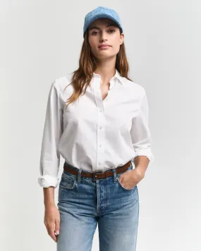 Chemise regular fit en popeline classique