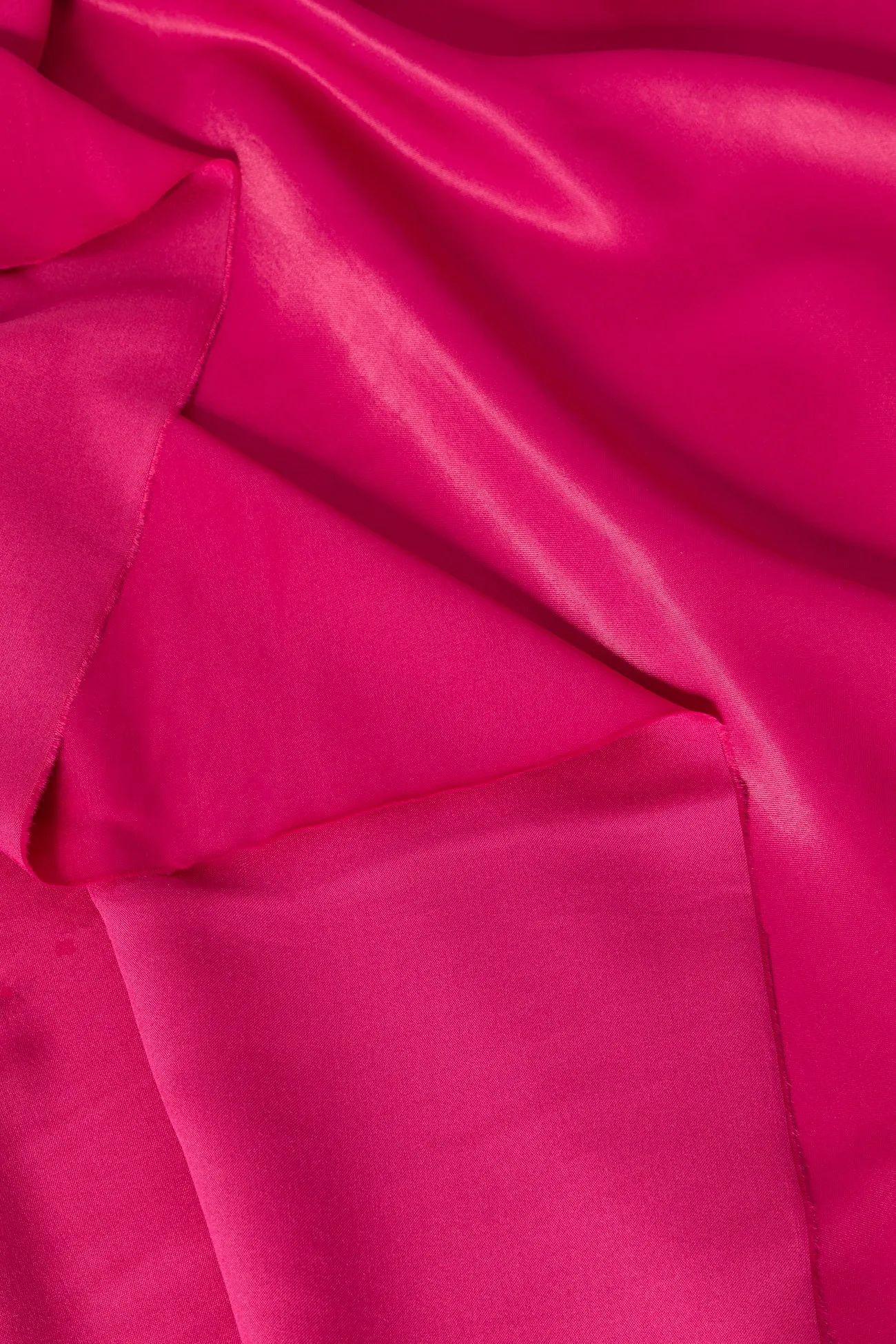 Coupon de 3 m en viscose unie - Rose