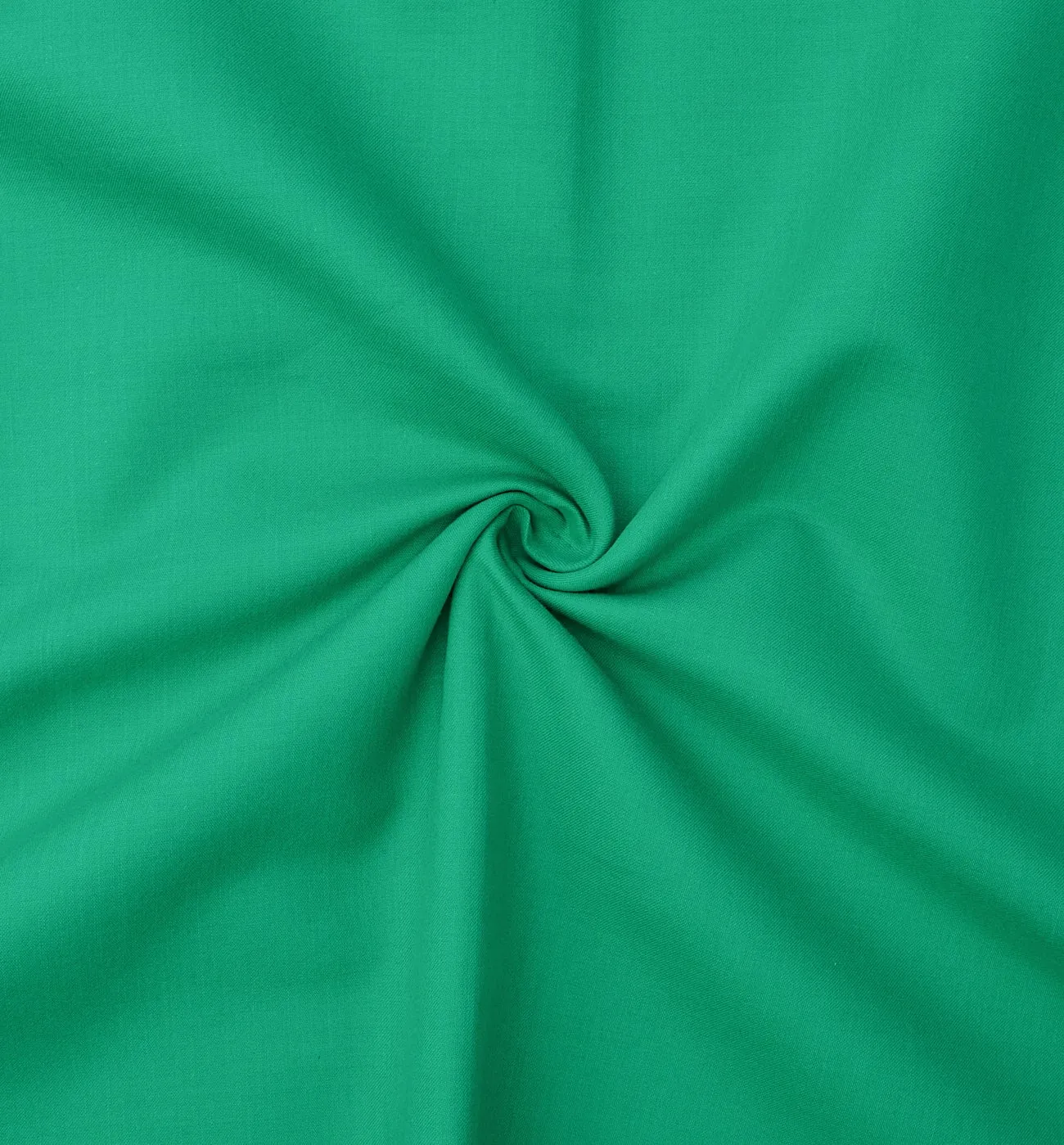 Coupon de 3m en coton satin - Vert