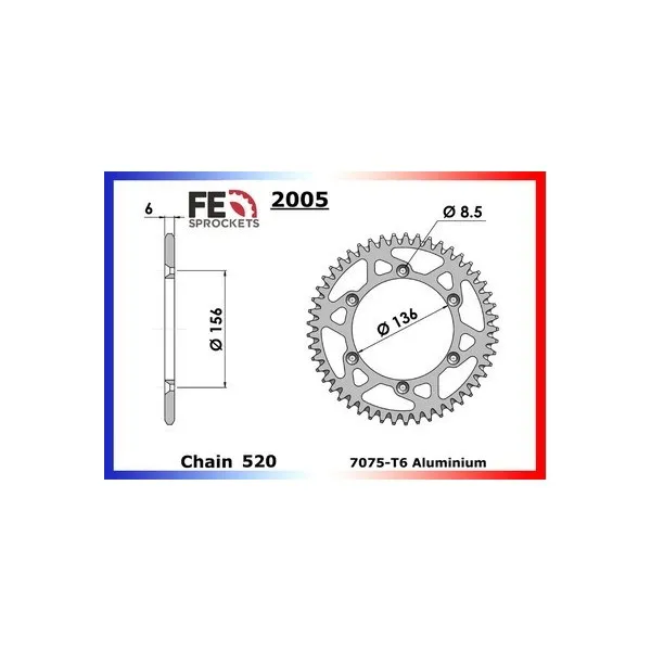 COURONNE ALU HVA 410.TE '93/00 53 520