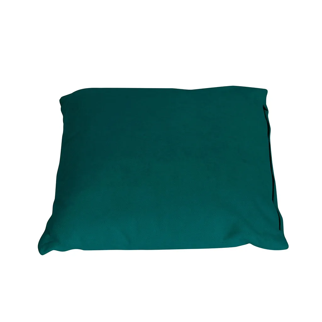 Coussin GALENA bleu canard 45x45cm 