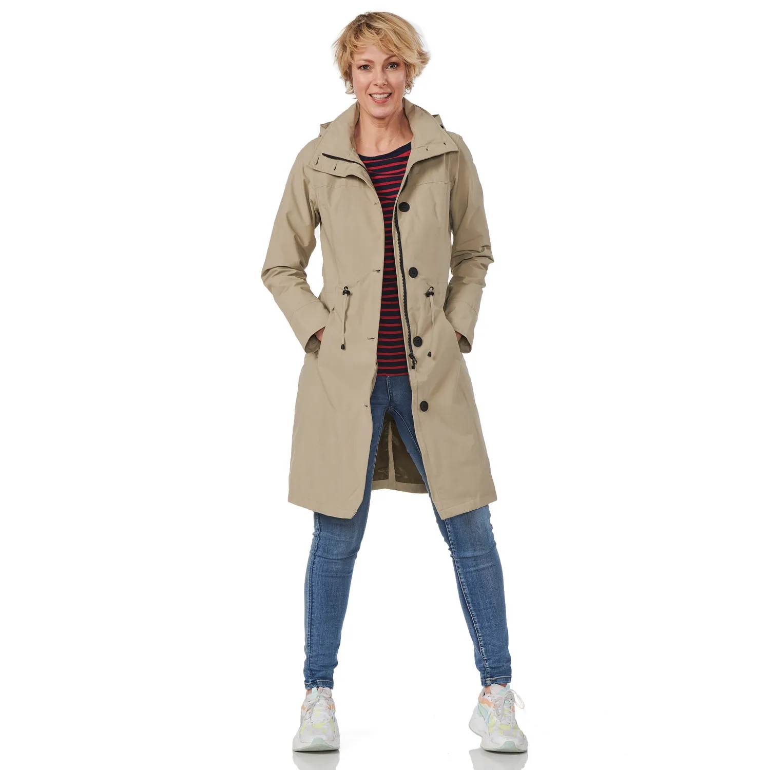 Imperméable Happy Rainy Days Porto Beige