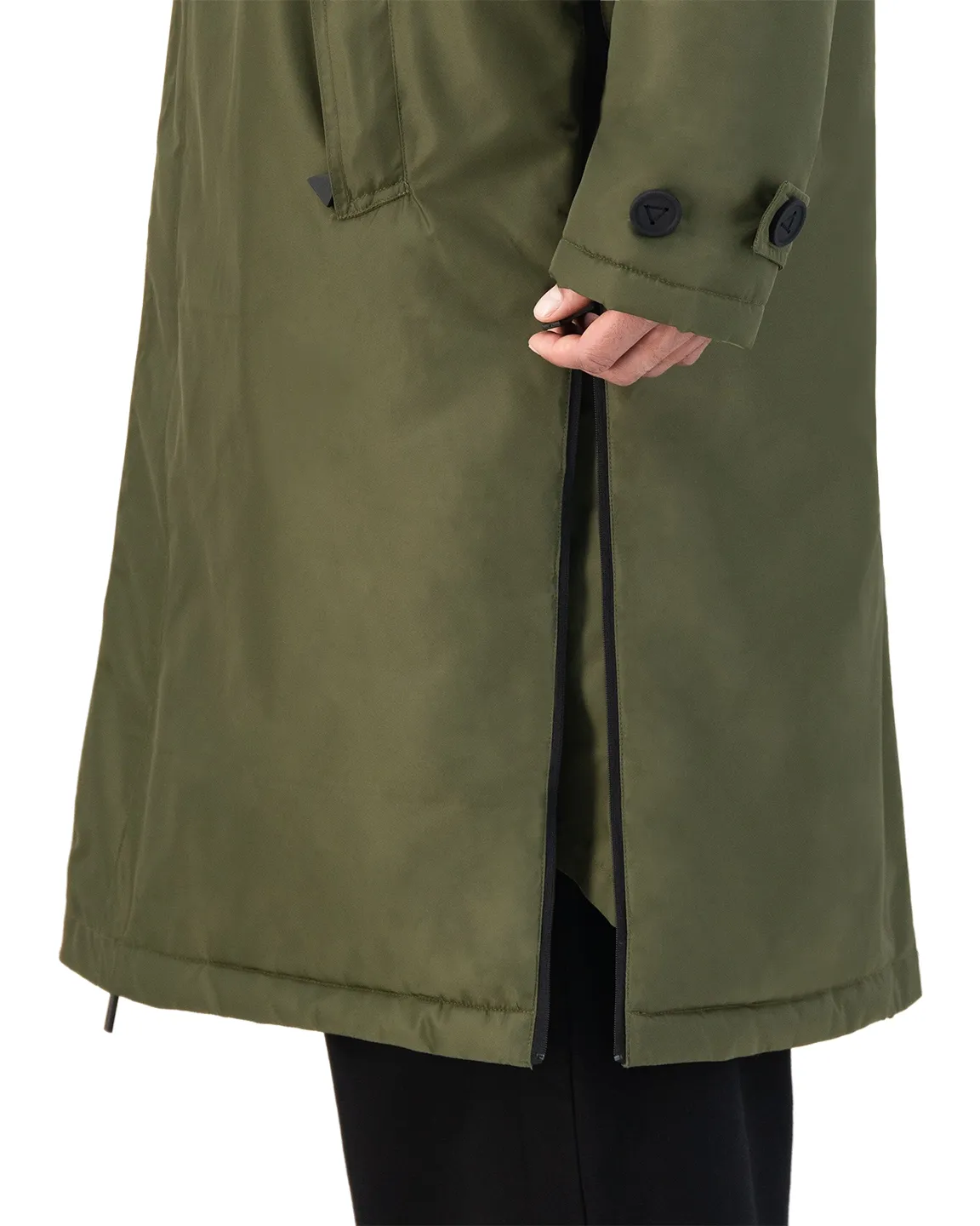 Imperméable Maium Unisex Mac Padded Army Green