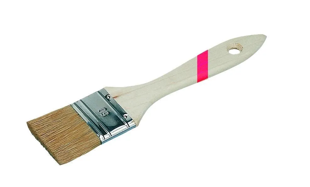 Pinceau queue de morue éco manche bois n° 50