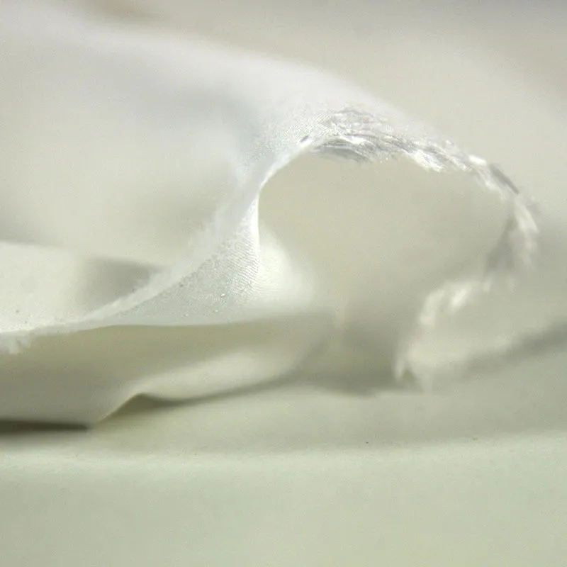 Popeline de viscose écru