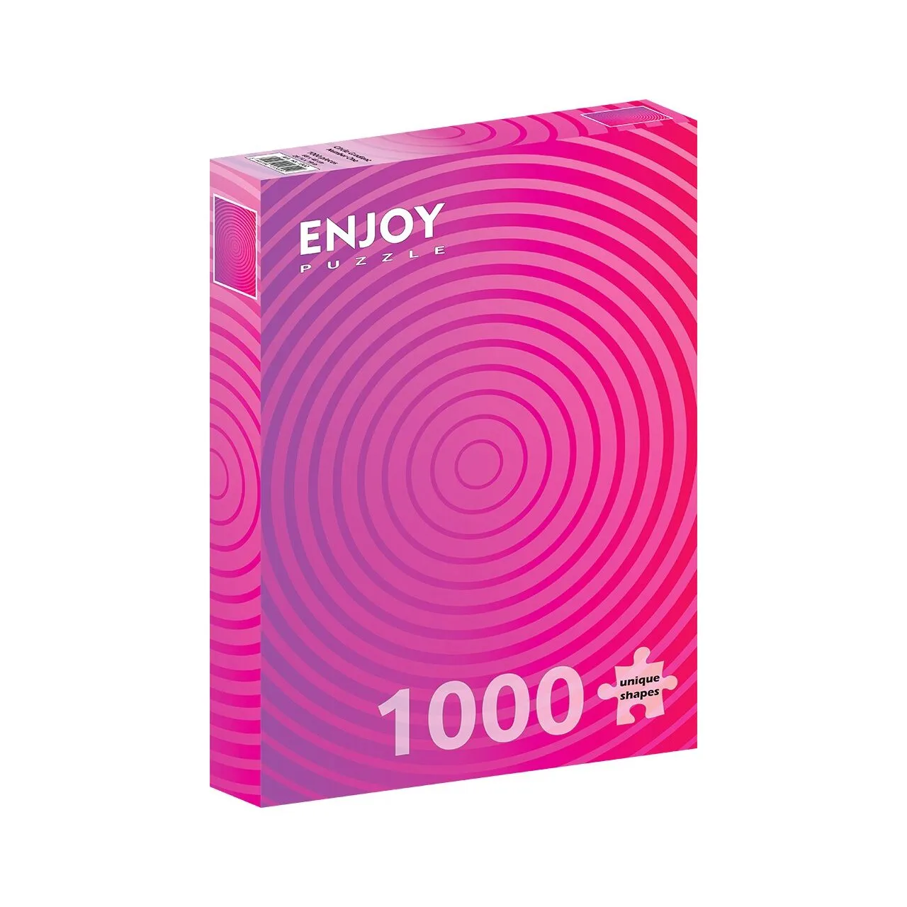 Puzzle 1000 pièces Enjoy - Cercle Dégradé Numéro Un