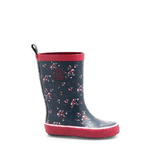 Rouchette Bottes enfants GOJI Bleu canard - Taille 34