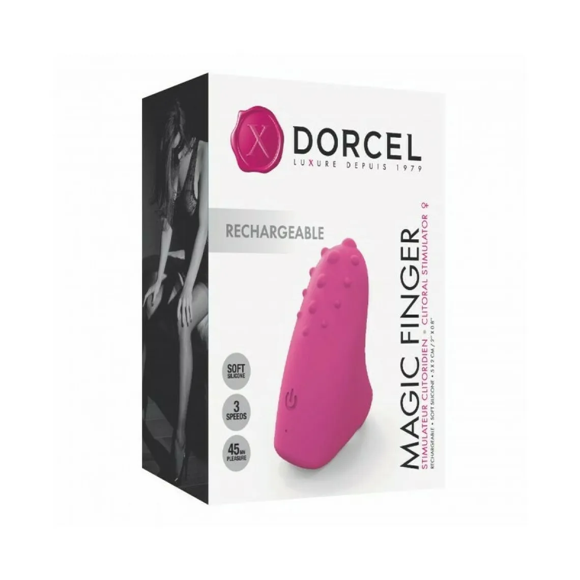 Stimulateur Magic Finger - Rose | 3 Suisses