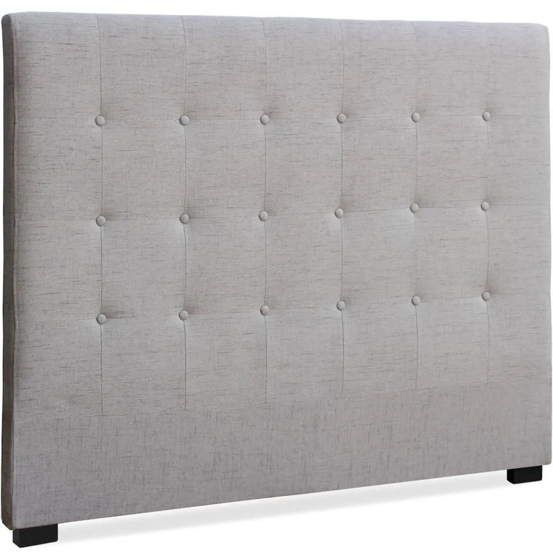 Tête De Lit 140 cm Tissu Beige CHICO | Tête de lit 3 SUISSES