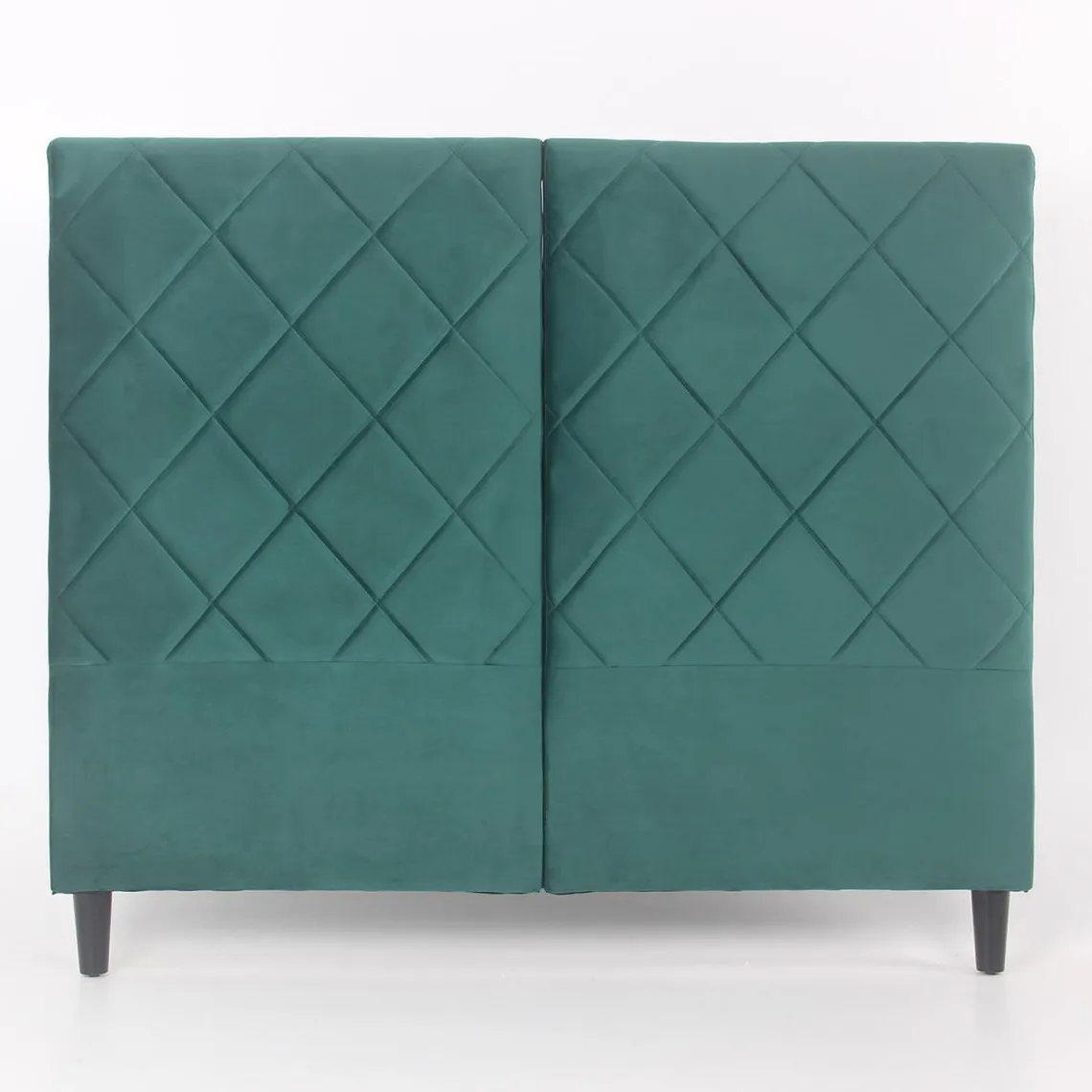 Tête de lit 140cm Velours Vert ACHILLE | Tête de lit 3 SUISSES