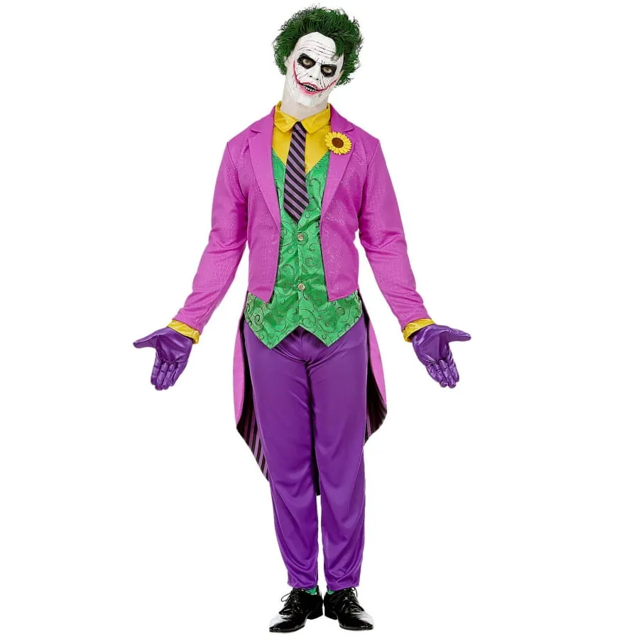Tenue queue de pie de Joker pour adulte