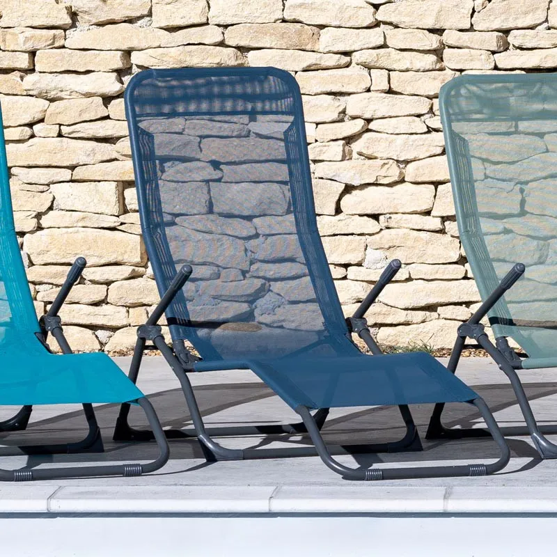 Transat relax bleu canard